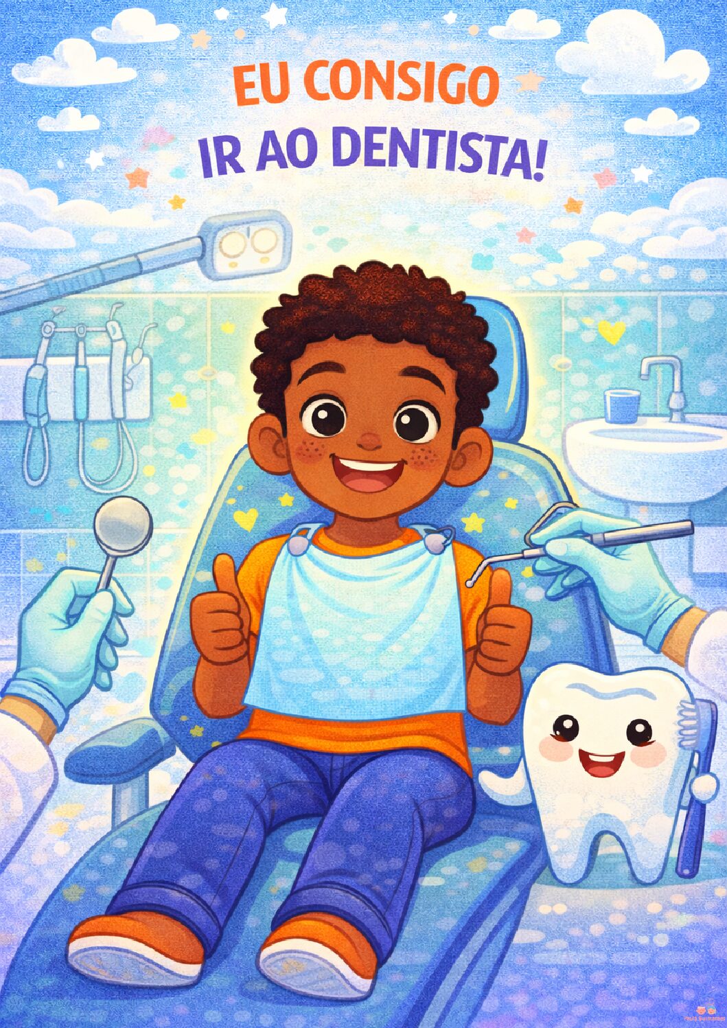História social - Eu consigo ir ao dentista