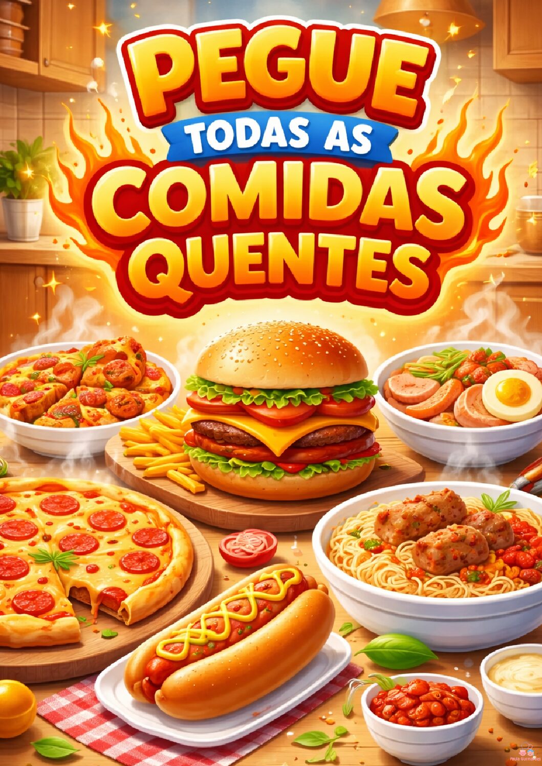 Ensino relacional - Pegue todas as comidas quentes