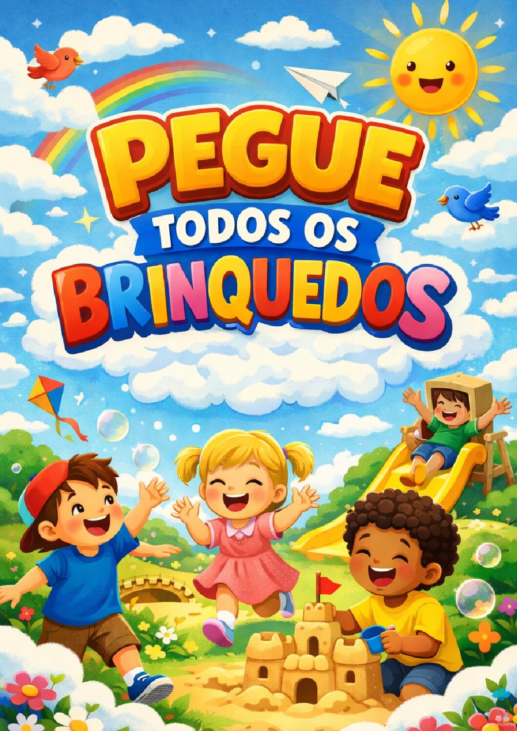 Ensino relacional - Pegue todos os brinquedos