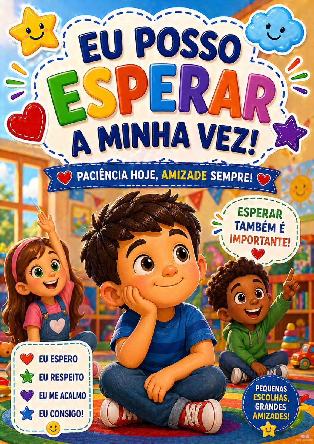 História social - Eu posso esperar a minha vez