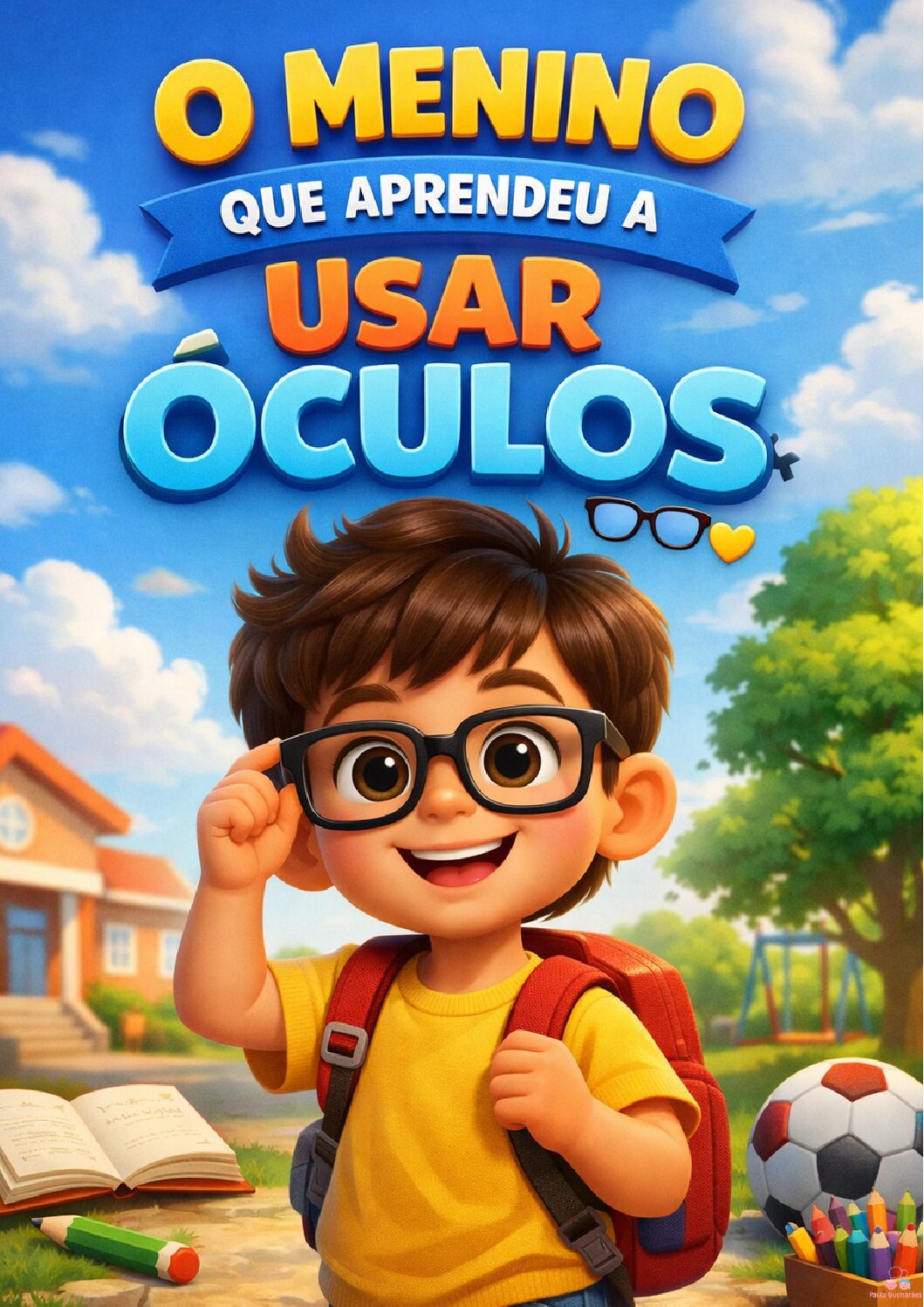 História social - O menino que aprendeu a usar óculos