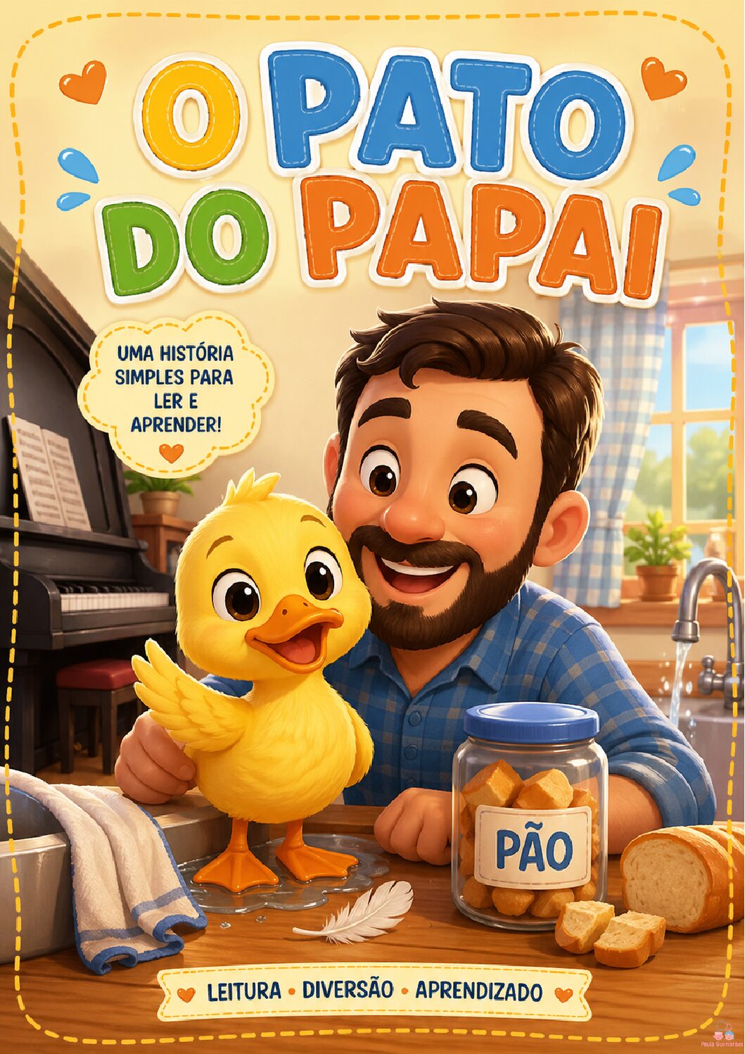 Livro o pato do papai